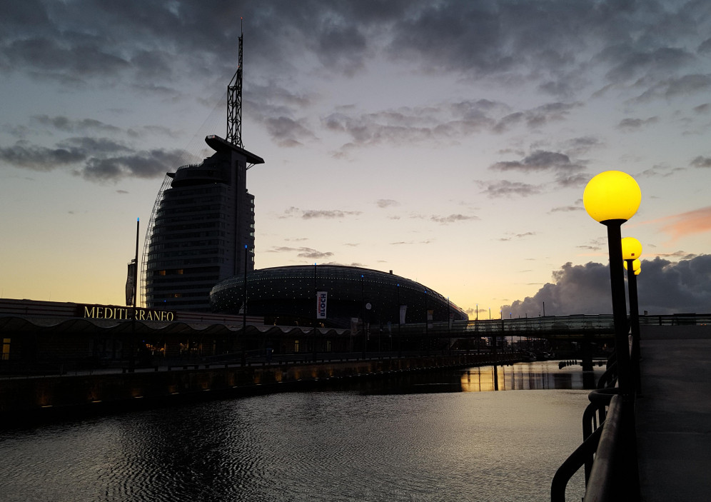 Bremerhaven am Abend